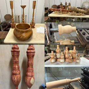 偉富工藝社-球棒代工、聚寶盆加工、噴漆、木製家具加工